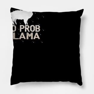 Best Gift Idea with Quote for Llama Lovers Pillow