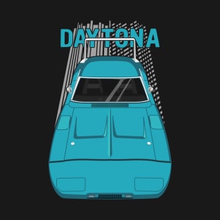 Dodge Charger Daytona 1969 - turquoise T-Shirt