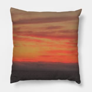 Fiery Sunset Pillow