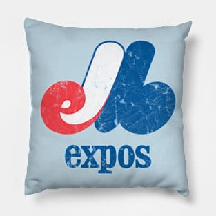 Montreal Expos Baseball Pillow