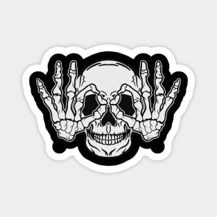 Justin Jefferson Griddy Skull Original Magnet