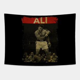 TEXTURE ART- MuhammadAli - RETROSTYLE Tapestry