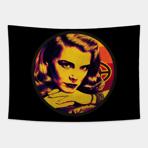 Golden Cinema: Lizabeth Scott Tapestry by CTShirts