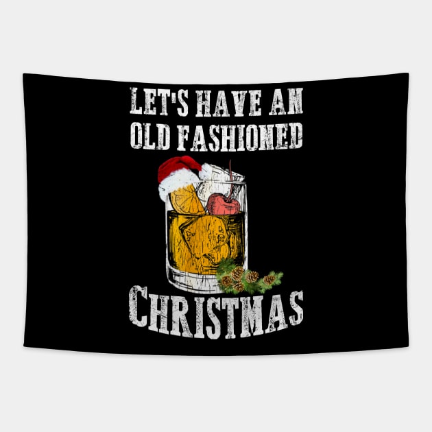 LET'S HAVE AN OLD FASHIONED CHRISTMAS Tapestry by SamaraIvory