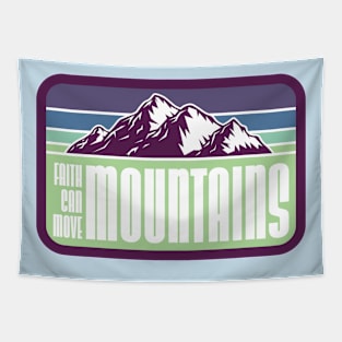 Faith Can Move Mountains Tapestry