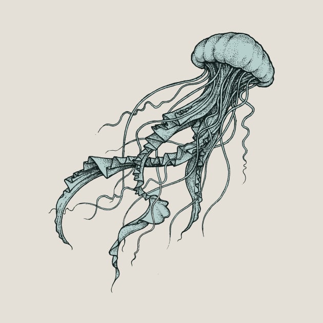 Jellyfish. by HenryBennettArt