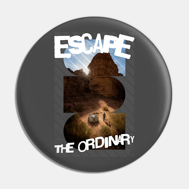 Escape the ordinary Pin by Richardramirez82