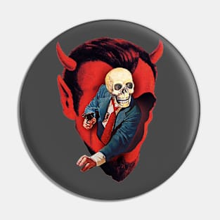 Devilhead Skullman Pin