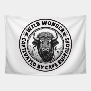 Cape buffalo Tapestry