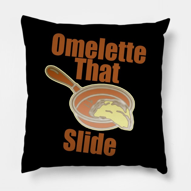 Omelette That Slide Pillow by elmouden123