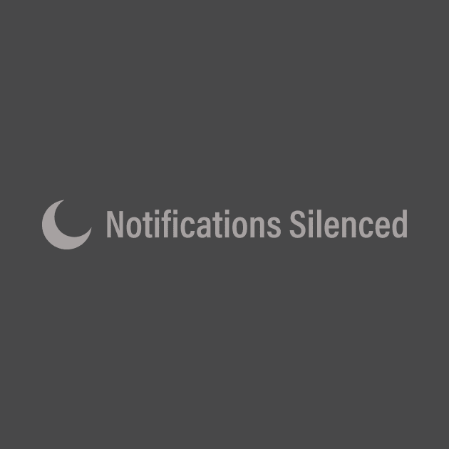 Notifications Silent by Get Deez Teez