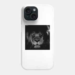 African Lion Portrait Phone Case