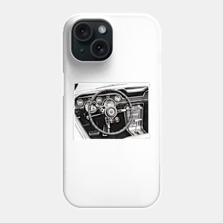 Steering Wheel Classic Car Phone Case