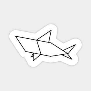 Origami Shark Magnet