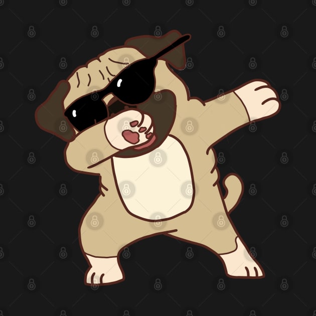 Dabbing Pug by TheUnknown93