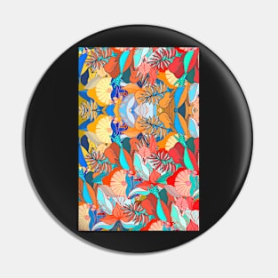 Flower pattern tropical cute Pin