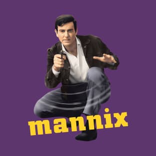 Mannix - Mike Connors - 60s Cop Show T-Shirt