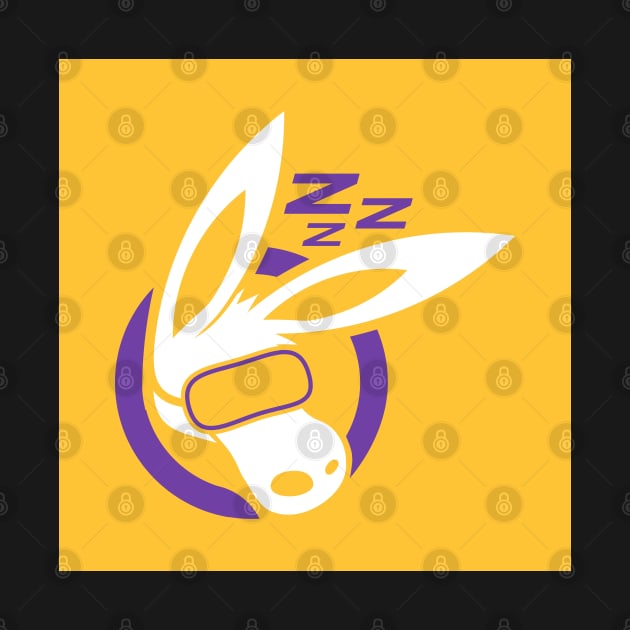 MOULE Head Logo With Sleep Mask Yellow by MOULE