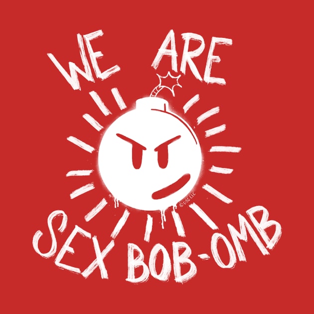 WE ARE SEX BOB-OMB in white by BugHellerman