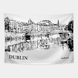 Dublin - Ireland Tapestry