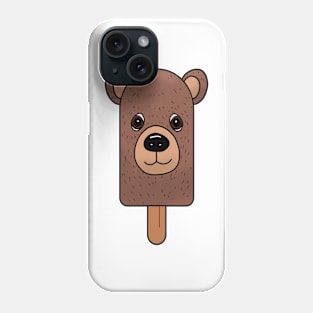 Animal Popsicle Brown Bear Ice Cream Summer Gift Phone Case