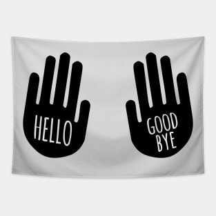 Hello & Goodbye Tapestry