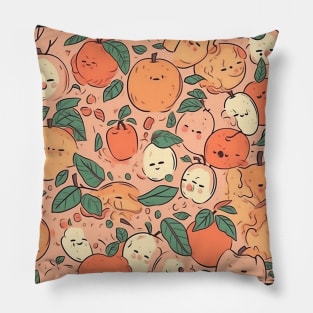 Mellow Bundle of Fruits Pillow