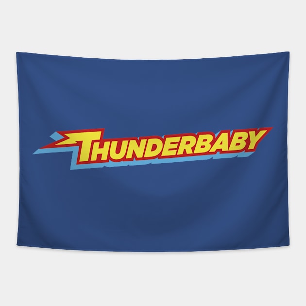 Thunderbaby Tapestry by Olipop