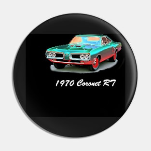 '70 Coronet RT Vintage Classic Car Pin