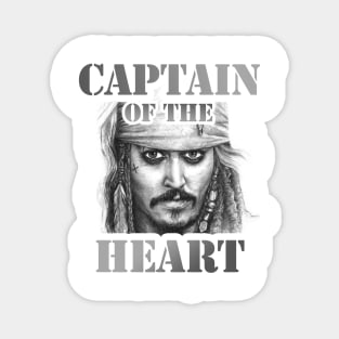 Johnny Depp - Captain of the Heart Magnet