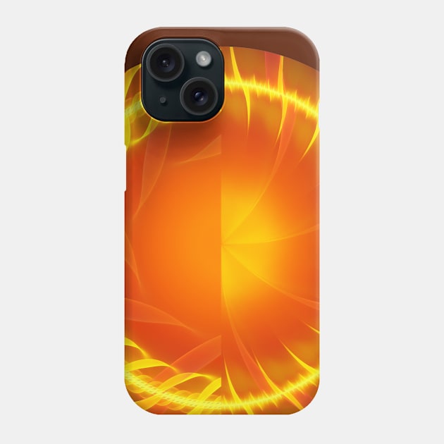 Praise the Sun Minimalist Phone Case by Possibly Fractal