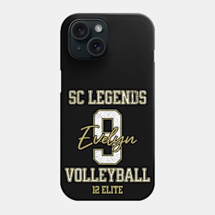 Evelyn #9 SC Legends (12 Elite) - Black Phone Case