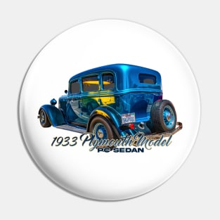 1933 Plymouth Model PC Sedan Pin