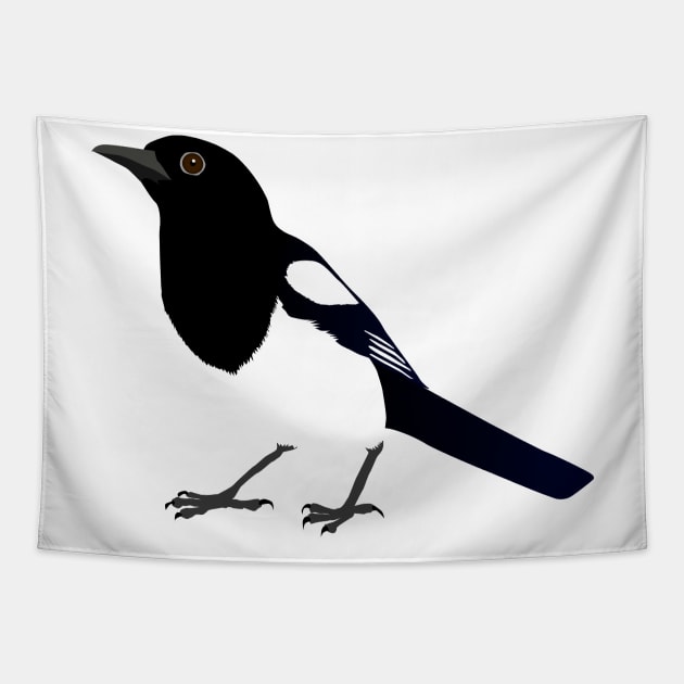 Magpie Tapestry by Bwiselizzy