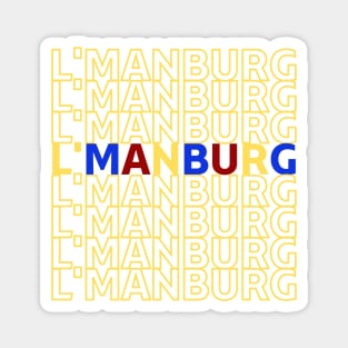 Lmanburg Repeated pattern Magnet