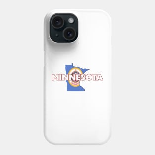 Minnesota Colored State Phone Case