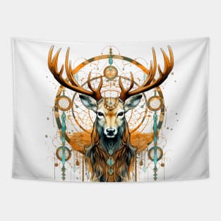 Elk Dream Catcher Tapestry