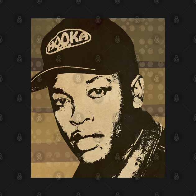 Dr. Dre // Retro Poster Hip hop by kulinermodern