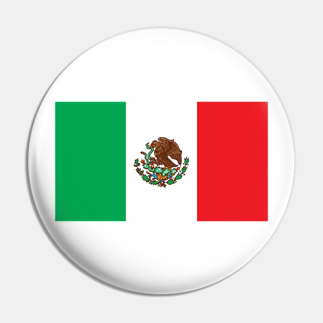 Mexican flag Pin by Estudio3e