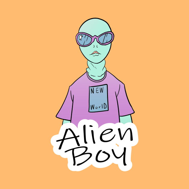 alien boy by PowerSurgeX1