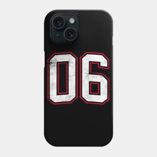 Number Six 6 Phone Case