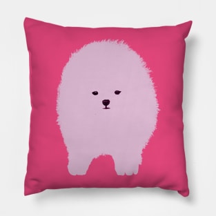 Pink Fluffy Dog Pillow