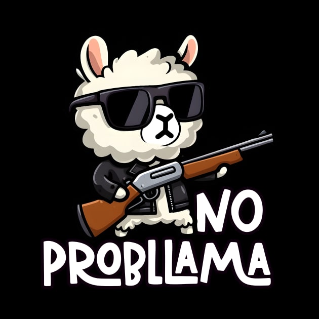 No Probllama - Llama-nator by SergioCoelho_Arts