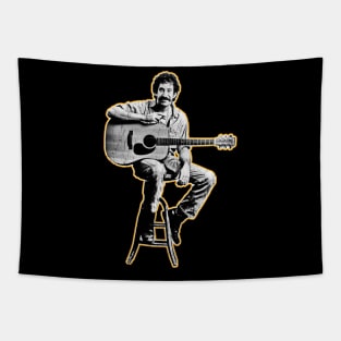 Retro Jim Croce Tapestry