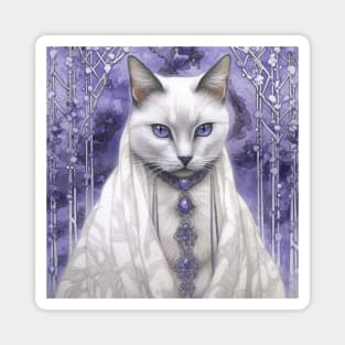 Siamese Portrait Magnet