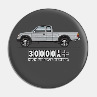 High Mileage Member-Pewter Pin