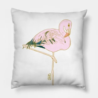 We Are All Flamingo Pillow