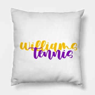 williams college tennis Pillow