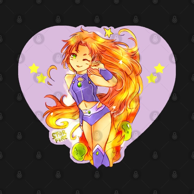 ✩ Starfire ✩ by candypiggy