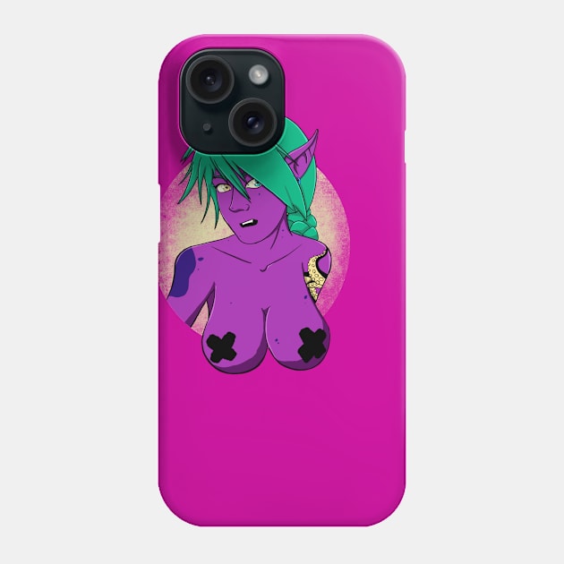 Imp Girl Phone Case by t_iii